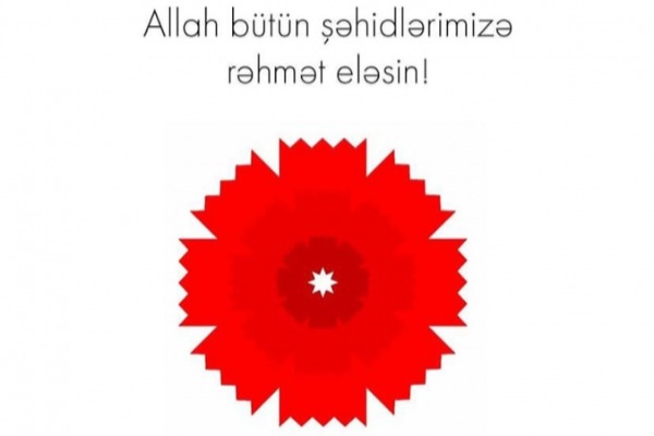 Azərbaycan Respublikasının Birinci vitse-prezidenti Mehriban Əliyeva rəsmi instaqram səhifəsində 20 Yanvar faciəsinin 32-ci ildönümü ilə bağlı paylaşım edib